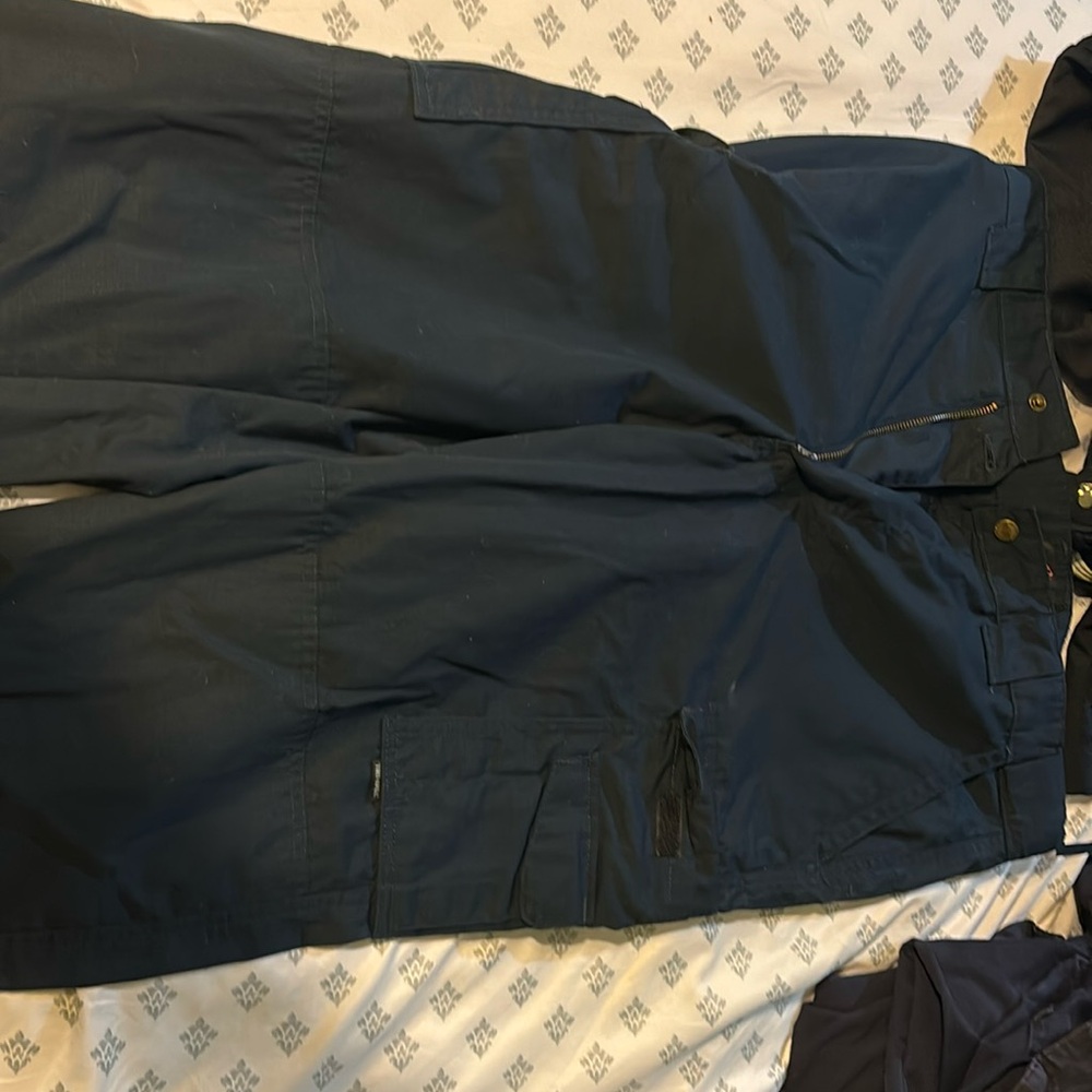 Navy blue police BDUs